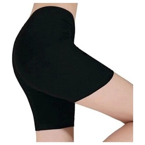 2021 Anti-emptied Modal Leggings three-point Security Pants Big Yards Five Points Insurance Pants