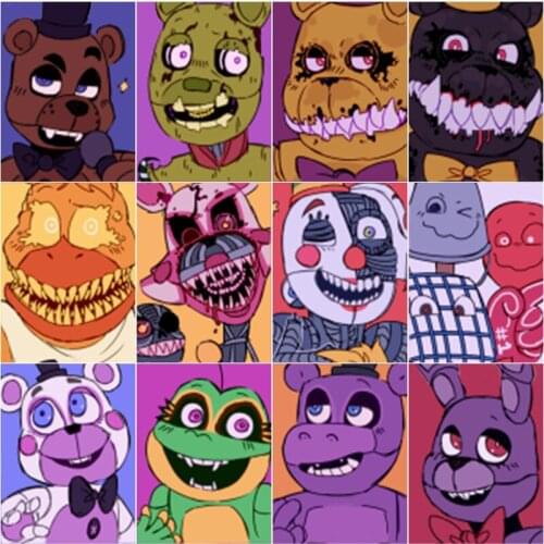 5D Diy Diamond Embroidery Mosaic Rhinestone Cartoon Funny Animals Cross Stitch Painting Wall Art Poster Home Handmade Decoration