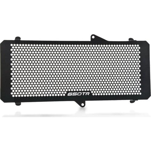 For CFMOTO 650TR-G 650TR 650TRG Motorcycle Accessories Radiator Guard Grille Grill Cover Protection Aluminum BLACK