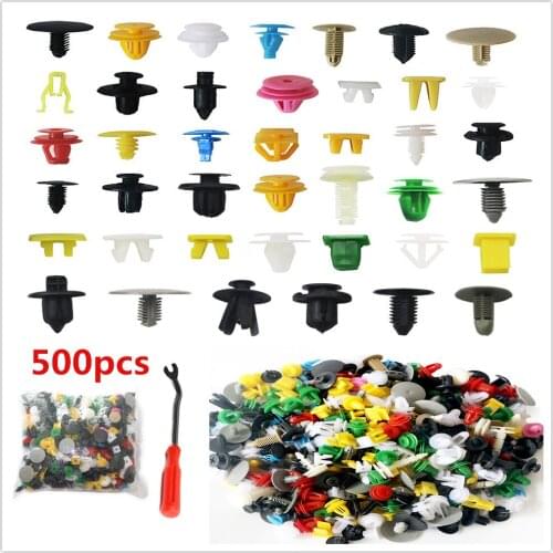 Car Mixed Fastener Door Panel Bumper Clips Engine Cover Fender for Volvo ReCharge Heico Caresto T6 Toyota Infiniti