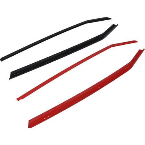 For Touran L 2016-2021 Car Front Bumper Grille Decoration Strip Trim Cover