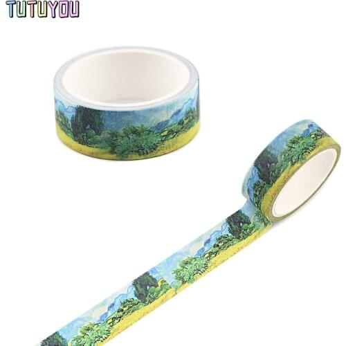 PC1860 Wild Forest Washi Tape Set Adhesive Tape DIY Decoration Sticker Scrapbooking Diary Tape Stationery Supply