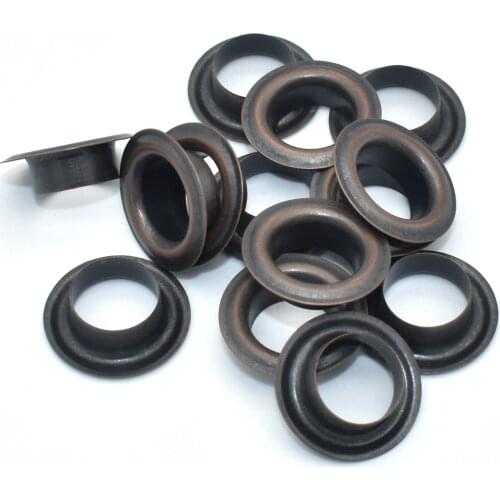 Eyelet Grommets 10mm Grommets Copper Metal Eyelet with Washers DIY Leather Craft Sewing Shoes Handbag Bag Purse Making Hardware