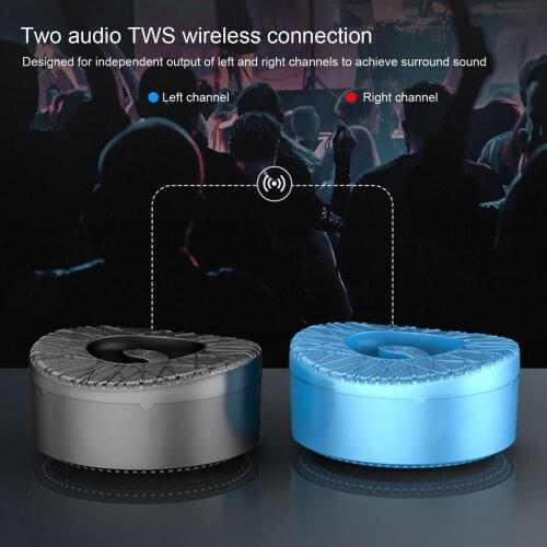 Portable USB Wireless Mini Bluetooth 5.0 Speaker Bass Music Player for Phone