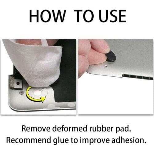 Hot sale 4PCS Rubber Feet For MacBook Pro A1278 A1286 Rubber Feet Case Bottom A1297 Laptop F0R2