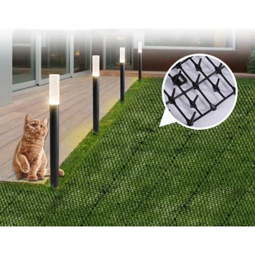 3 Sizes Anti-cat Net Garden Balcony Security Plastic Nailed Network Anti-cat And Dog Net Fence Hanging Tile