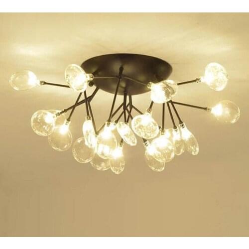 Nordic living room ceiling lamp creative personality childrens led bedroom ceiling lamp simple firefly postmodern lamps led