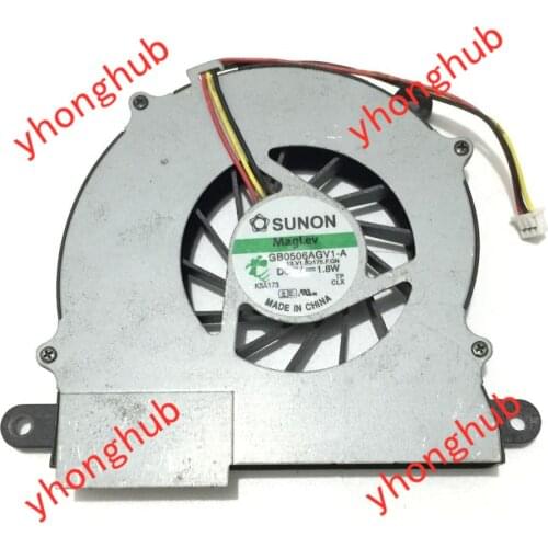SUNON GB0506AGV1-A 13.V1.B3175.F.GN DC 5V 1.8W Server Laptop Cooling Fan