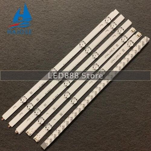 Led backlight strip 7 lamp for LG Innotek 17Y 43inch-A-Type 43UJ6300 43UJ6307 43LJ594V HC430DUN SSC_43LJ61_FHD 43UJ630V