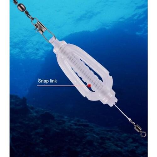 Spring Fishing Feeder Carp Fishing Feeder Spring Fishing Feeder Bait Cage Holder Fishing Feeder,Carp Bait Holder