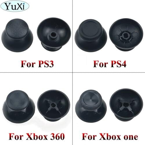 YuXi Plastic Replacement Thumb grip Joystick Caps Grips Covers for PS3 PS4 for XBOX 360 one Controller Gamepads Accessories