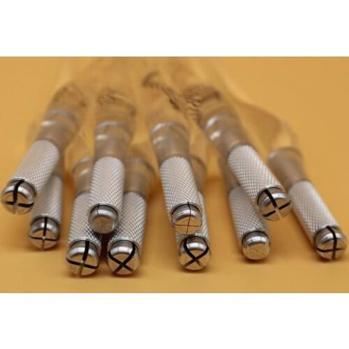 10 Pcs PCD Transparent Manual Eyebrow Tattoo Pen Handmade Cosmetic Microblading Pen For Permanent makeup 3D eyebrow tattoo