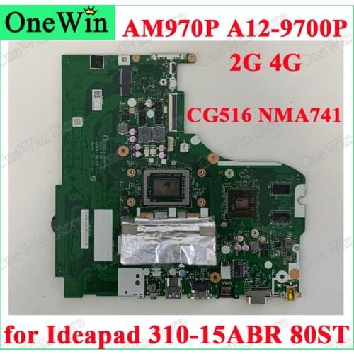 5B20L71655 for 310-15ABR 80ST Ideapad Lenovo Laptop Motherboard CG516 NMA741 100% Tested Independent AM970P A12-9700P 2G 4G GPU