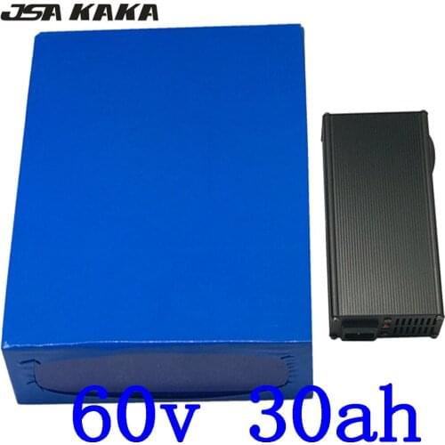 60V Battery 60V 30AH Electric Bike Battery 60V 30AH 2000W 3000W Electric Scooter Battery 60V 30AH Lithium Battery+5A charger