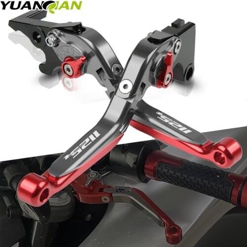 Motorcycle Accessories FOR 1125R CNC Aluminum Adjustable Folding Extendable Brake Clutch Levers FOR BUELL 1125R 1125 R 2008-2009