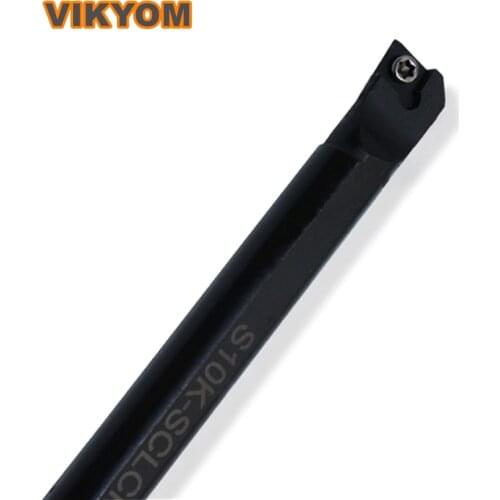 Free ShippingS06H-SCLCR06 S08K-SCLCR06 S10K-SCLCR06/L06 Turning Tool Arbor Bar Holder CNC Bar Turning Rod Metal Cutting