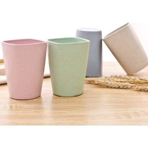 Wheat Straw Makaron Mouthwash Cup Toothbrush Cup Mouthwash Cup Creative Rice Mouthwash Cup Drinking Cup Environmental Protection