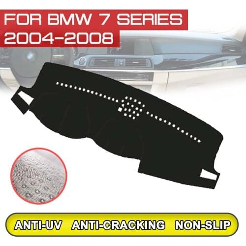 For BMW 7 Series 2004 2005 2006 2007 2008 Car Dashboard Mat Anti-dirty Non-slip Dash Cover Mat UV Protection Shade Sticker