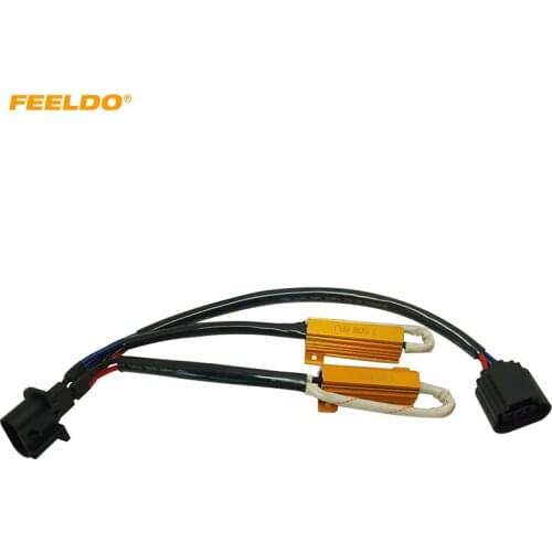 FEELDO 1Pc H13 Resistor Harnesses LED Decoder LED Warning Canceller For LED Car Light #FD-5331