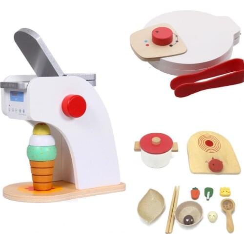 Kitchen Utensil Toys Safe Interactive Wood Play Cooking Toys Set for Family Toys Safe Interactive Wood Play Cooking Toys Set for