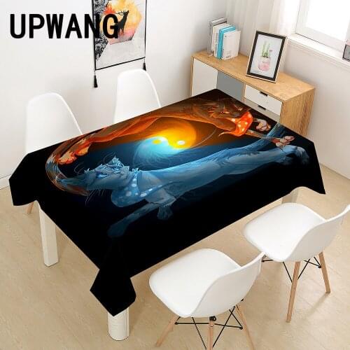 Leopard Cheetah Tablecloth 3D Printed Table Cover Rectangular Tablecloth Wedding Birthday Party Kitchen Home Decor #BZ24