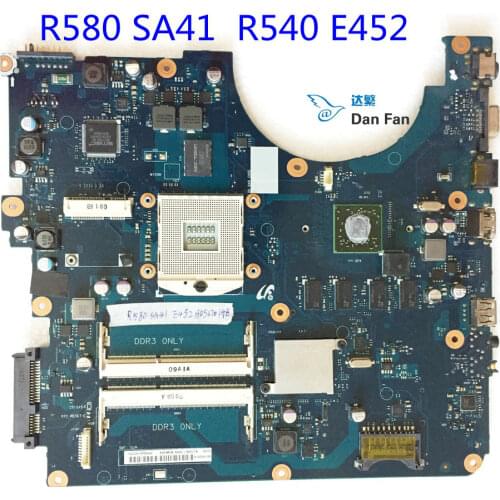 BA92-06972A For Samsung R580 SA41 R540 E452 Laptop Motherboard BA41-01352A BREMEN-VE Mainboard 100%tested fully work