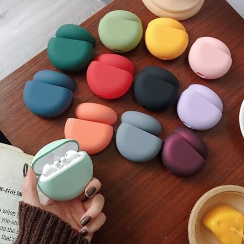 Matte Hard PC Protective Shell Case For Freebuds 3 Wireless Earphone Bag Charging Cover Cases For Huawei Bluetooth Headphone