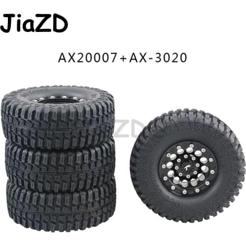 1/10 climbing Model car tire loaded finished tire 1.9 inch hub CRTY007*2+AX20007 Tire diameter 96mm hub diameter 49mm width 37mm