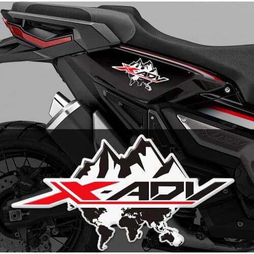 Motorcycle X ADV For HONDA XADV 750 X-adv X-ADV 750 3D Logo Side Panel Stickers Tank Pad Fuel Protector Fairing Emblem sticker