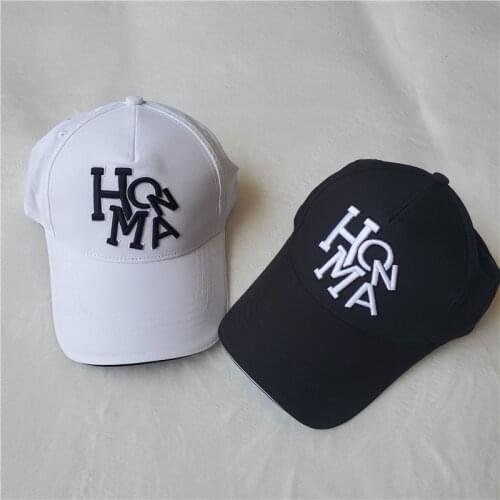 New golf hat mens and womens sports cap adjustable baseball cap 3D embroidery