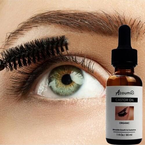 Eyelash Nutrition Liquid Eyebrow Nutrition Essence Castor Oil Nutrition Oil Organic Hair Oil Repairs Hair To Retain Moisture