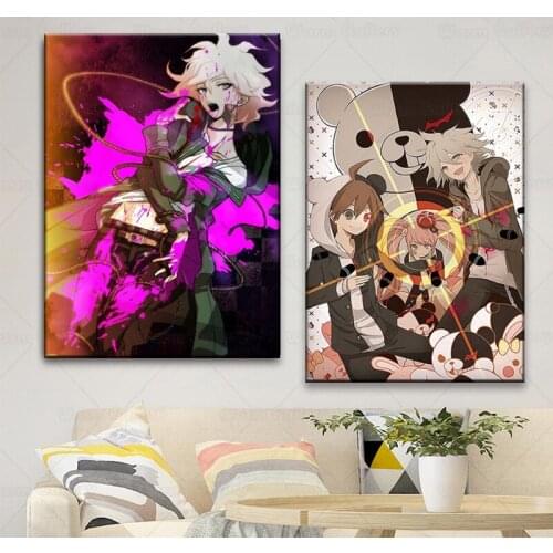 Poster Prints Wall Art Modular Modern Danganronpa Komaeda Nagito Anime Nordic Style Canvas Painting Bedroom Home Decor Pictures