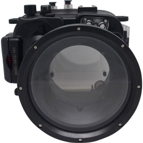 Mcoplus G1X II 60m/195ft Underwater Waterproof Camera Housing Case for Canon Powershot G1X Mark II WP-DC53