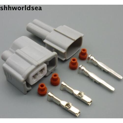 Shhworldsea 5/30/100sets male female 850cc Fuel Injectors adapter case for Toyota Soarer Chaser Supra 1JZGTE 1JZ-GTE Turbo