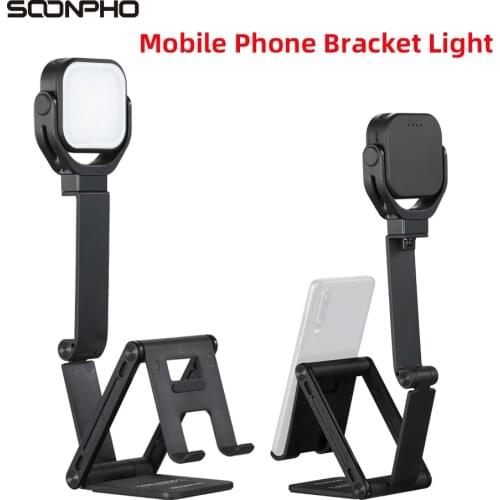Photography Photo Studio LED Fill Light with Suspension Arm Bracket Stand Kits for Phone Photo Video Vlog for tik tok video