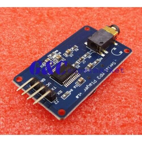 YX6300 UART Control Serial MP3 Music Player Module AVR/ARM/PIC diy electronics