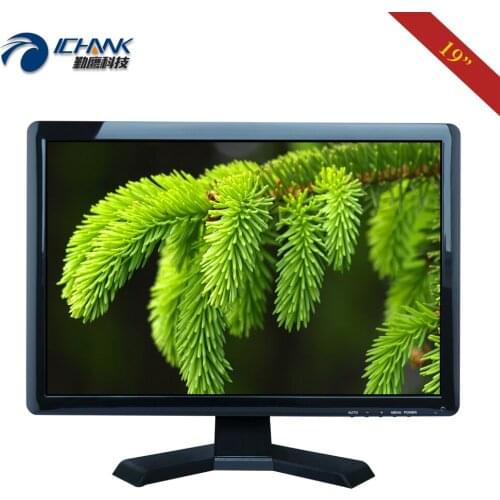 ZB190JN-592/19" inch 1440x900 Widescreen Built-in Speaker HDMI VGA BNC PC Monitor Display USB Port Pluggable U-disk Video Player