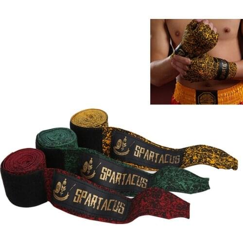1 Pair Professional Boxing Handguard Bandage Woolen High Elastic Sanda Taekwondo Hand Bandage