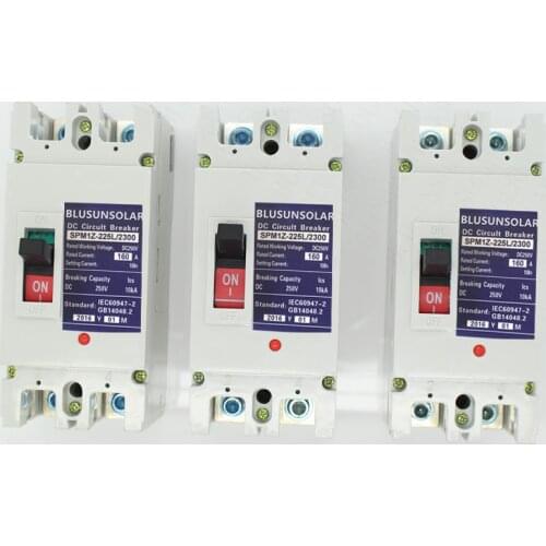 1pcs/lot Factory sale 2P 160A DC440V MCB Solar Energy Photovoltaic PV Molded Case DC Breaker