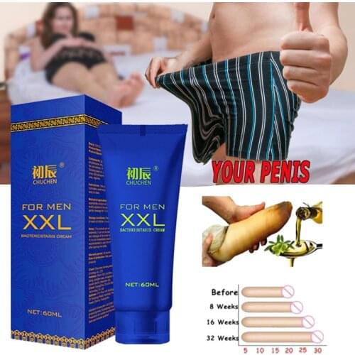 60ml Men Penis Enlarge XXXL Size Massage Long-last Cream Erection Sex Products Man Aphrodisiac Paste Private parts Care Gel