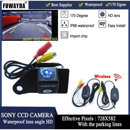FUWAYDA Wireless SONY CCD Special Car RearView Reverse Backup Parking Safety DVD GPS CAMERA for MITSUBISHI RVR ASX SUV HD