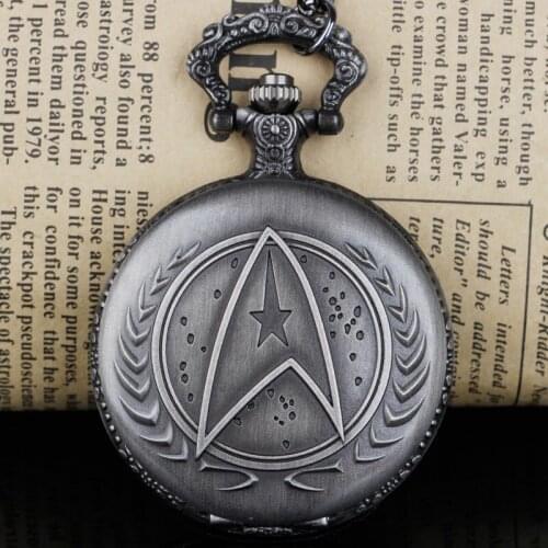 Steampunk Antique Quartz Pocket Watch Men Boy Pocket Watches Necklace Chain Gift Relogio De Bolso