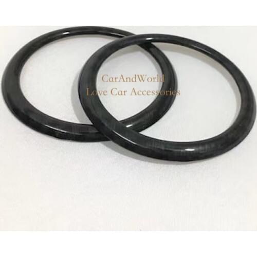 For Mazda CX-3 CX3 2017 2018 Speaker Audio Ring Cover Front A pillar Sound Frame Bezel Sticker Trim CX 3 Car-styling Accessories