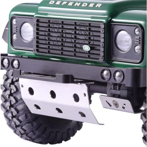 Metal front bumper lower protection plate for 1/10 TRAXXAS TRX4 D110 Rc Crawler Car Part