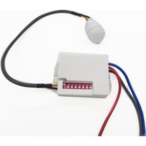 Mini Miniature Energy-saving Infrared Human Body Sensor Switch Sensor Split Type Automatic Smart Cabinet Sensor Light