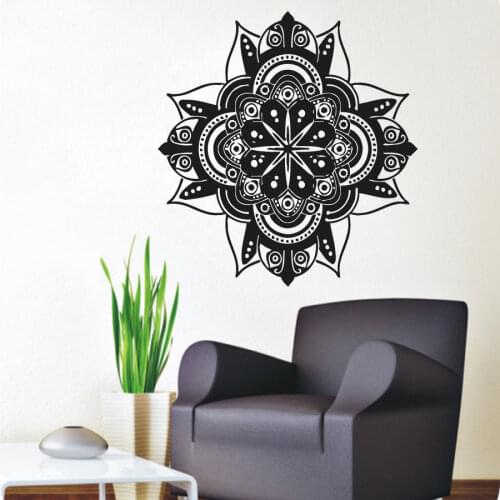 The new arrival Faith Family Datura flower pattern religious art mural wall stickers wall decals home decor F-190