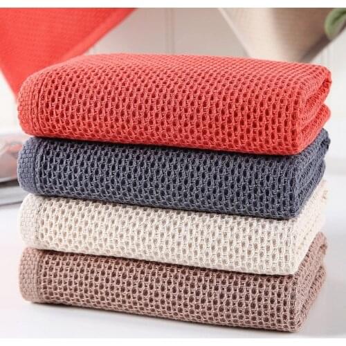 100% Cotton Hand Towels Plaid Hand Towel Face Care Magic Bathroom Sport Household Non-disposable Towels 34x34cm/34x73cm