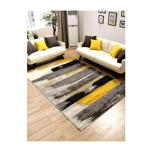 Pure Cowhide Carpet Living Room Coffee Table Bedroom Full Bedside Blanket Round Computer Chair Cushion Stitching