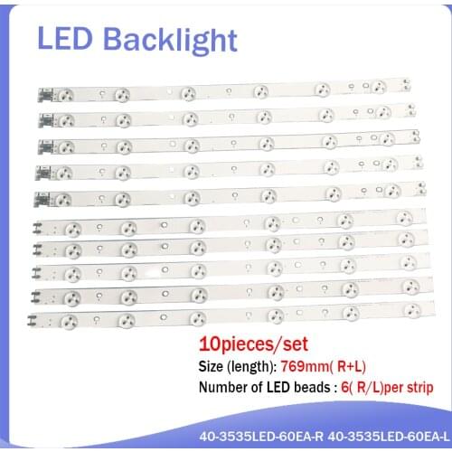 LED Backlight strip lamp For 40-3535LED-60EA-R 40-3535LED-60EA-L UE40EH5300 CY-DE400BGSV1V UE40EH5000 UN40EH6030 BN96-24090A