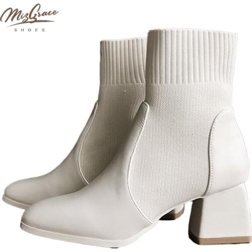 TOBFATION Women's High Boots